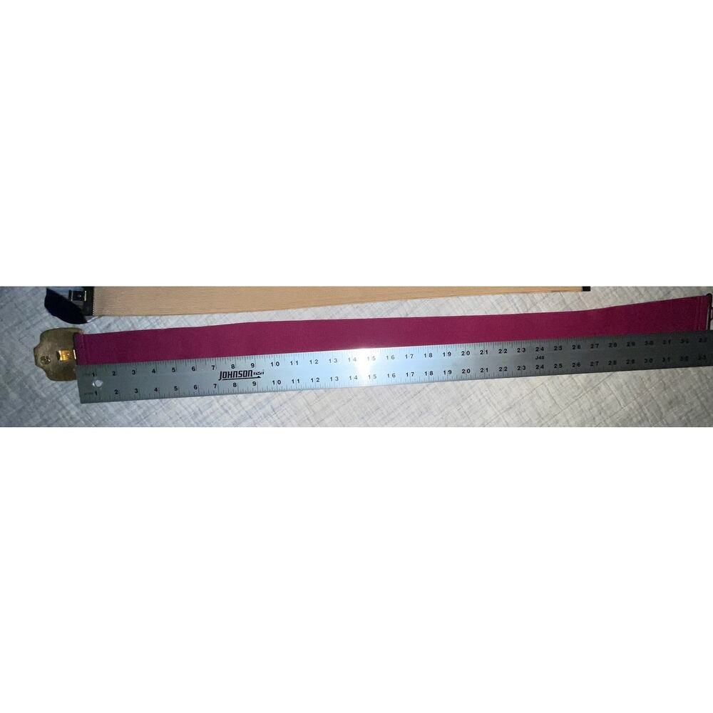 Lot of 4 Vintage Belts - Mixed Styles - 1980s–1990s - Statement Buckles - EUC - Picture 6 of 10